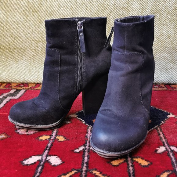 Suede Ankle Boots - Picture 5 of 6